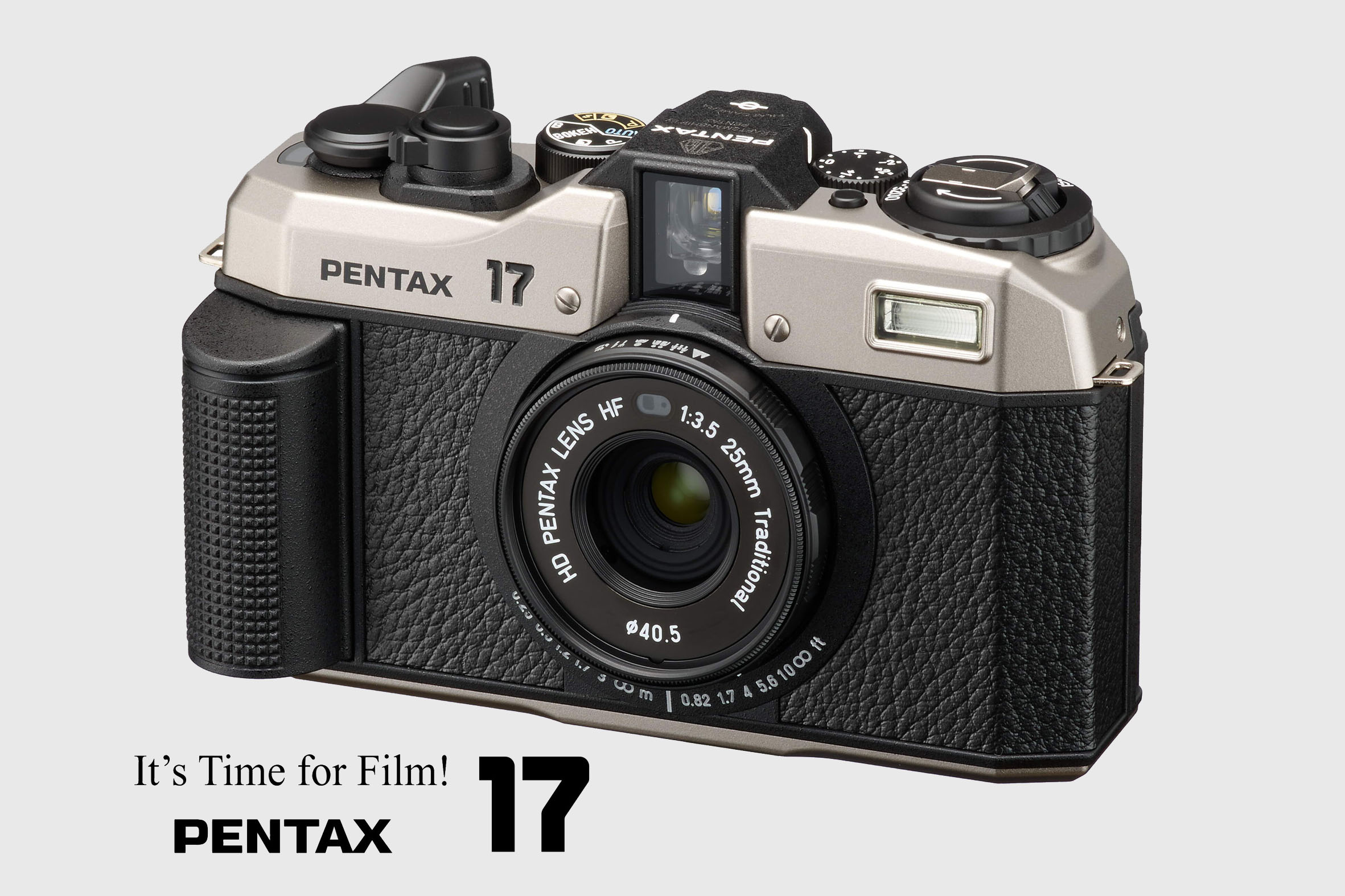 De schitterende Pentax 17 Dark Silver