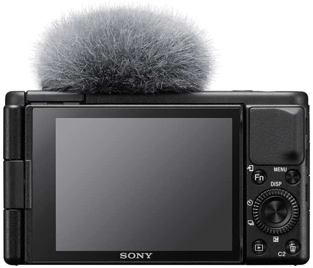 Sony vlogcamera met externe microfoon aansluiting Sony vlogcamera met externe microfoon aansluiting