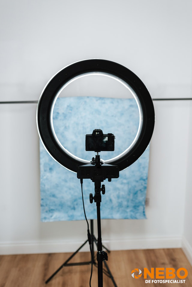Ringlamp fotostudio